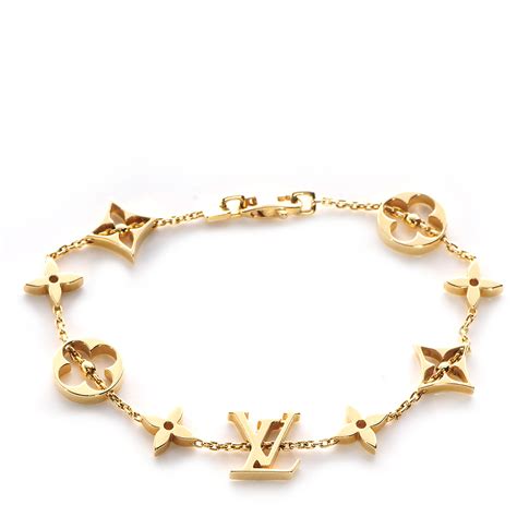 louis vuitton gold bracelet women